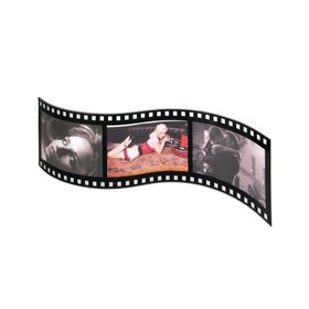 Custom FY-7016 Acrylic Film Picture Frame, Holds 3-5" X 3 1/4" Photos