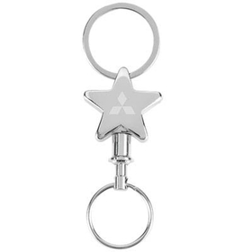 Custom KM-7042 Star Shape Key Holder Easy Push Button Pull-Apart Valet Key Holder