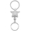 Custom KM-7042 Star Shape Key Holder Easy Push Button Pull-Apart Valet Key Holder, Price/each
