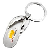 Custom KY-3071 Metal Flip-Flop Sandal Keychain