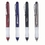 Custom PG-101 Grip Twist Action Ballpoint Pen with A Brass Construction Barrel In Metallic Color Finish and Frosted Comfortable Gripper, Price/each