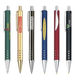 Custom PI-201B Click Action Mechanism Ballpoint with Matte Lacquer Finish