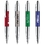 Custom PO-204 Twist Action Ballpoint, Brass Construction Barrel with Cool Metallic Color, Price/each