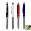 Custom PP-121 Cap-Off 3-In-1 Capacitive Soft-Touch Stylus with L.E.D. Flashlight and Ballpoint Pen, Price/each