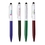 Custom PP-125 Aluminum Constructed Twist Action Ballpoint with Capacitive Soft-Touch Stylus Pearl White Cap, Price/each