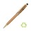 Custom PP-135B Eco Friendly Bamboo Ballpoint Pen with Black and Gold Accents, Price/each