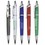 Custom PZ-3026 Click Action Mechanism Ballpoint Pen with Unique Design Metal Clip and Trims, Price/each