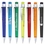 Custom PZ-30400 Modern Design Click Action Pen with Big Pocket Clip and Fashionable Frosted Barrel, Price/each