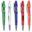 Custom PZ-30525 Click Action Ballpoint Pen Modern Color Barrel with Flexible Spring Plunger, Price/each