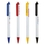 Custom PZ-30810 Tthe E-Z Click Stick Pen Is The Right Pen to Display Your Message White Barrel with Color Trims, Price/each