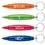 Custom PZ-30952 Click Action Pen Translucent Color Barrel with Split Ring, Price/each