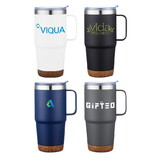 Custom Admart WA-2026 24 oz Cork Bottom Travel Mug