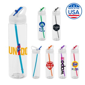 Custom Admart WS-1006 PET Recyclable Plastic Water Bottle