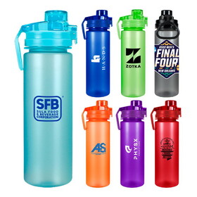 Custom Admart WS-1034 27 oz. Push Button Water Bottle