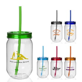 Custom Admart WS-2009 22 oz. Mason Jar Tumbler