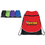 Custom BP10201 Pocket Drawstring Backpack, Price/each