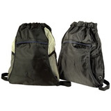 Custom BP2121 Light Weight Drawstring Tote/Backpack in One
