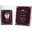 Custom CRP810 The Alfa Jade Glass Awards, Wood Plaque on Glass 8"x 10" uni-direction (L), Price/each