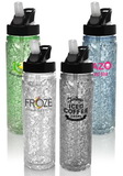 Custom 18 oz. Arctic Plastic Freezer Water Bottles