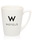 Blank 10 oz. Latte Vitrified Porcelain Mugs, Price/piece