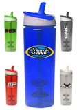 Custom 29 oz. Titan Plastic Shaker Bottles With Straw