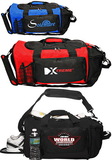 Blank 21W X 13H Deluxe Sports Duffel Bags