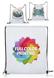Blank 14W X 17H Full Color Drawstring Bags