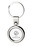 Custom Silver Round Metal Keychains, Price/piece