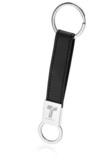 Blank 5.5W x 1.25H Leatherette Valet Keychains