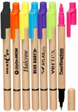 Blank Plastic Recyclable Highlighters Pens
