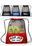 Custom 13W X 17H Mesh Drawstring Backpacks, Price/piece