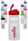 Custom 20 oz. Flip Top Plastic Bike Water Bottles, Price/piece