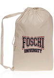 Custom 20W X 28H Collegiate Cotton Laundry Bags
