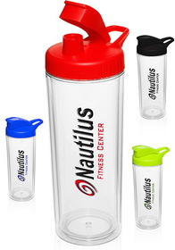 Custom 16 oz. Double Wall Color Top Acrylic Water Bottles