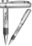 Blank Ribbed Rubber Grip Silver Executive Pens, Price/piece