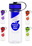 Custom 28 oz. Caribbean infusion Water Bottles, Price/piece