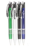 Custom 5.63W x 0.69H Plastic Business Pens
