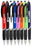 Blank Bright Colors Rubber Grip Ballpoint Pens, Price/piece