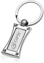 Custom 3H x 0.875W Fashion Metal Keychains