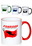 Custom 11 oz. Halo Coffee Mugs, Price/piece