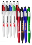 Custom 3 ink Color in. 1 Stylus Pens