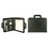 Custom KC7116 Executive Zippered Padfolio Case, Price/each
