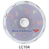 Custom LC104 Logo In-Motion Coaster, 4