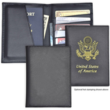 Custom OP210 Passport Holder, Black