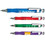 Custom PB036 Polymer, Wide Body Ballpoint in Four Vibrant Translucent Colors, Price/each