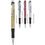 Custom PB081 Polymer, Click Action Ballpoint Pen with Soft Rubber Grip and Chrome-Plated Trims, Price/each