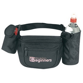 Custom SP1028 Fanny Pack w/ Bottle Holder & Cellular Phone Pouch