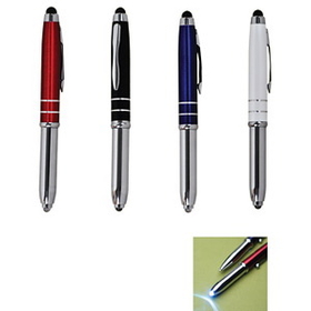 Custom ST310 The Sensi-Touch Ball Point Pen/Stylus/Led Light