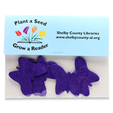 Custom Plant-A-Shape Confetti Packets, 5 1/2