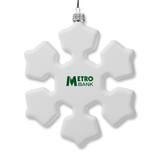 Custom Snowflake Ornament with Hanger, 4